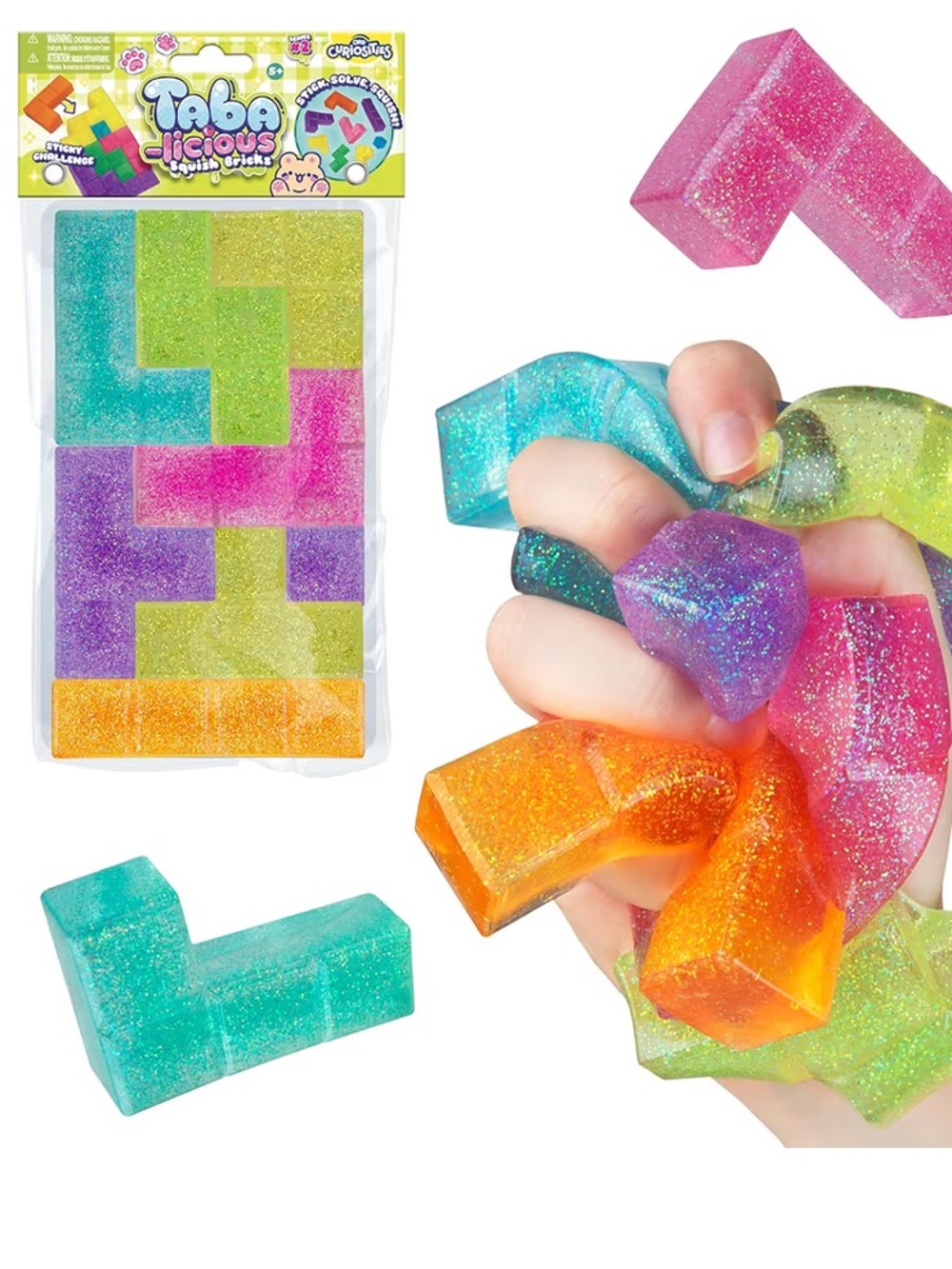 ORB Curiosities Taba-Licious Squish Puzzle - Multicolor NEW